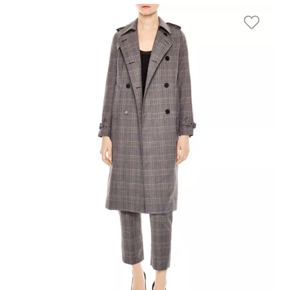 NWOT Sandro Roselier Trench sz 36